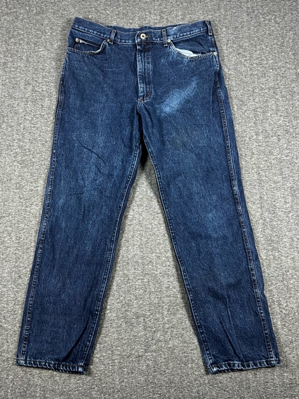 Vintage 90s Lee Straight Leg Jeans Men's 36x30 (Actual 32x29) Union Made in USA